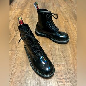 Dr. Martens Rainbow Patent 1460 Boots US 7 L